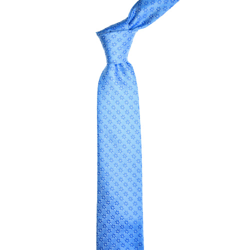 Floral Navy Silk Tie