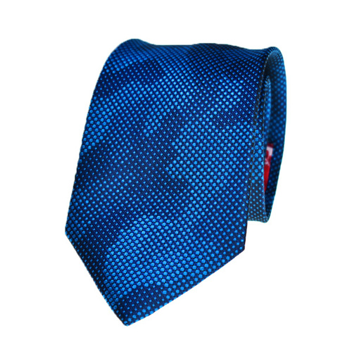 Spots Blue Silk Tie 